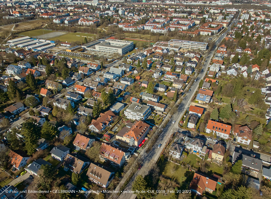 20.02.2023 -  der verschwundene Hachinger Bach in Neuperlach und Berg am Laim